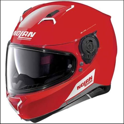 Foto Produk NOLAN N87 EMBLEMA NCOM 075 CORSA RED | HELM FULL FACE | ORIGINAL NOLAN dari kamayelstore