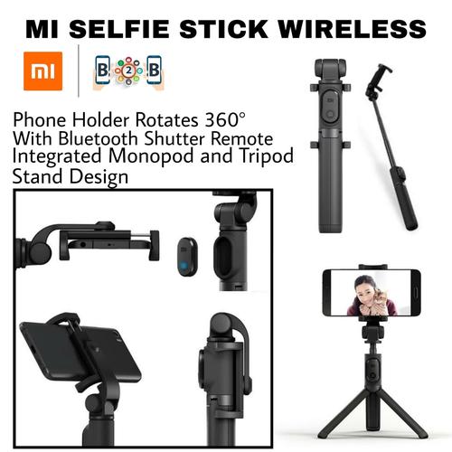 Foto Produk XIAOMI Tongsis Selfie Stick - Tongsis Wireless Minipod Tripod Tomsis dari b2b mobile