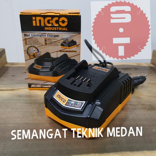 Foto Produk FCLI2001 FAST CHARGER BATERAI LITHIUM ION CORDLESS BATTERY 20V INGCO dari Semangat Teknik