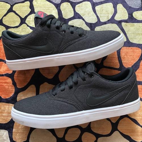 nike dunk low canvas black