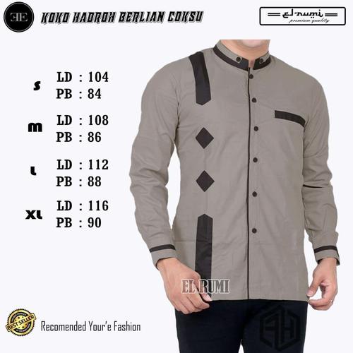 Foto Produk BAJU KOKO SERAGAM HADROH GUS ASMI - Sesuai Gambar, XL dari fashion muslim RA