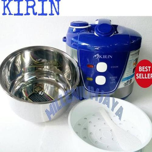 Rice Cooker Kirin Liter Krc 389 Inner Pot Stainless Steel 304 di Garaga  Mart Tokopedia