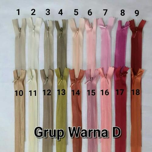 Foto Produk Alat Jahit Sleting Resleting Jepang 25 cm / 10 inch dari Toko Tenna
