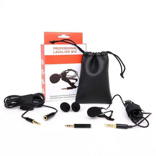Foto Produk Taffware Professional Lavalier Microphone Clip Portable 3.5mm Q10 dari Istana Glodok