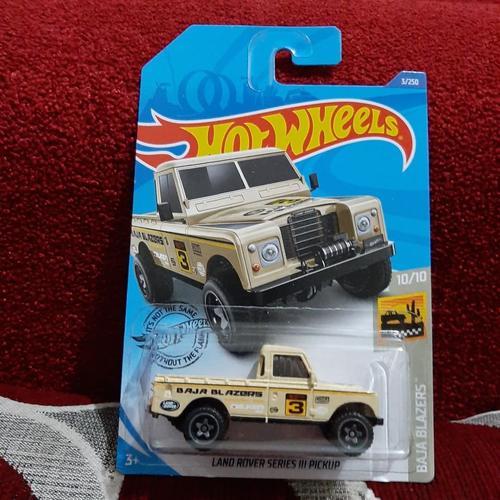 Foto Produk Hotwheels Land Rover Series III Pick Up hot wheels Lot F 2020 dari dejoss colection