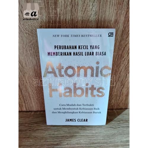 Foto Produk BUKU ATOMIC HABITS PENULIS JAMES CLEAR dari azimabooksid