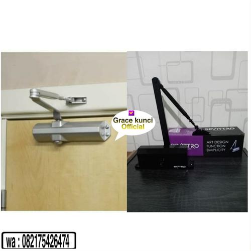 Foto Produk DOOR CLOSER HEAVY DUTY SEV DCL 404 (HO) BK / PENUTUP PINTU HIDRAWLIK dari Grace kunci
