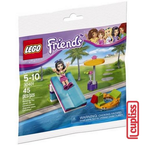Gambar LEGO Polybag 30401 Friends : Pool Foam Slide dari Cupliss undefined Tokopedia