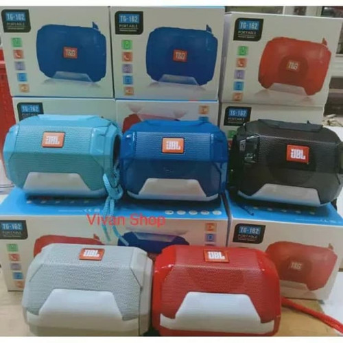 Foto Produk speaker portabel bluetooth TG162 speaker wireless LED dari WMP01 online