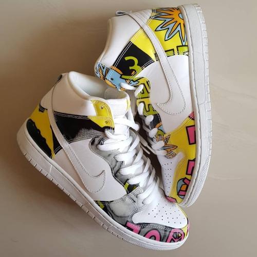 Jual Nike Dunk SB High De La Soul (2015) - Kab. Tangerang -  underdogsneakersid | Tokopedia