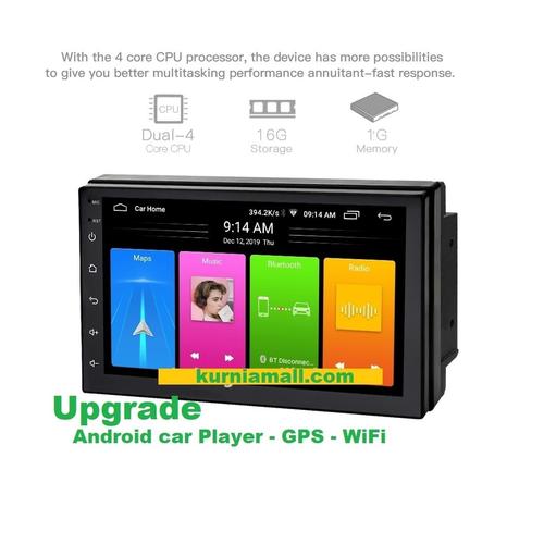 Jual Android GPS Function Digital Touch Screen Car Head Unit Double DIN Kota Bekasi