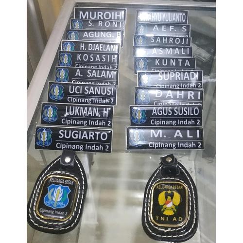 Jual Name Tag Nama Dada Pns Tni Polri Security Dll Ukuran 8x2 5 Cm Jakarta Pusat Noemie Gomez Tokopedia
