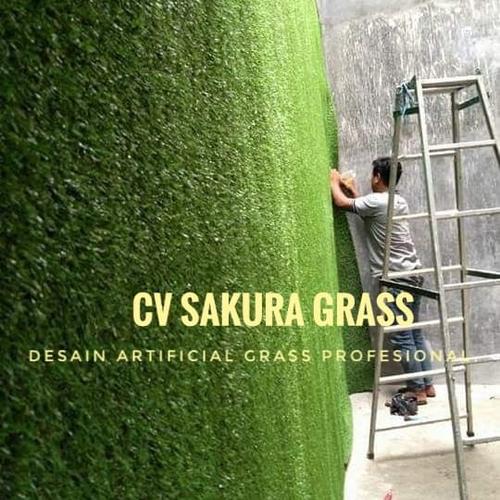 Gambar Rumput Sintetis Dinding Ruangan Tebal 2 Cm Terlaris dari PT. Rumput Sintetis Indonesia Kab. Bogor Tokopedia
