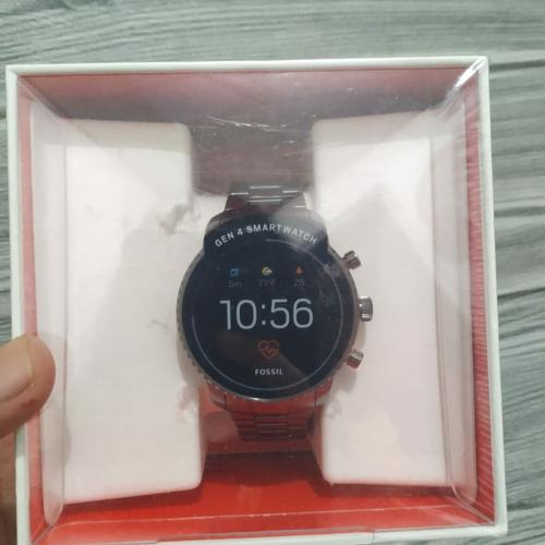 Parfum, Uhren \u0026 Schmuck bei MyRich.de entdecken - Fossil Herren Uhr  Smartwatch 4. Gen Anthrazit Grau Edelstahl BQD1001