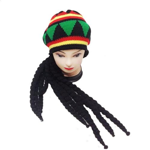 Jual Men Women Jamican Rasta Hat 