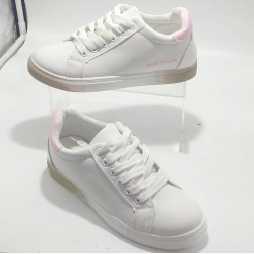 sepatu putih sneakers white wanita import di Monroe Shoes Tokopedia