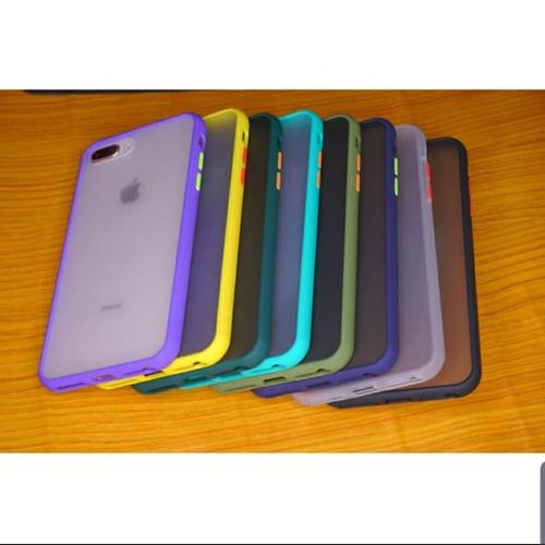 Foto Produk Iphone 7 Plus 7+/8+ Soft Case Matte Armor Colored Froasted Macaron dari sense accessories