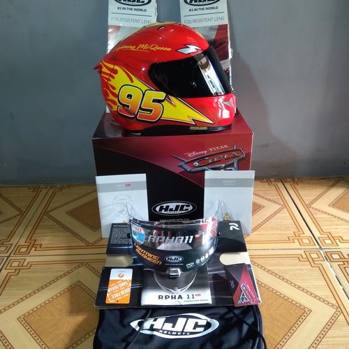Jual Helm HJC RPHA-11 Pro MCQUEEN Kota Tangerang Selatan Dn