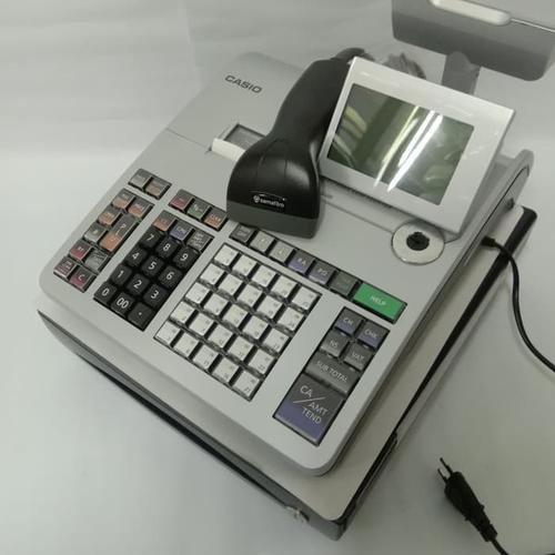 Jual CASH REGISTER CASIO SE-S400 WITH SCANNER BARCODE SE-S400+S8