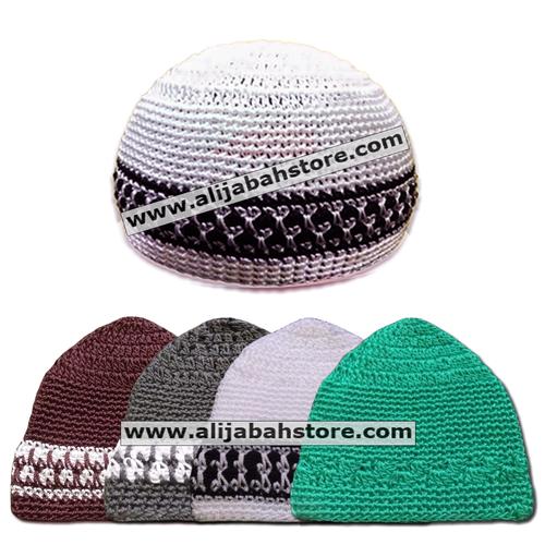 Gambar Kopiah Peci RAJUT NILON MOTIF dari Grosir Al Ijabah Store Kab. Sleman Tokopedia