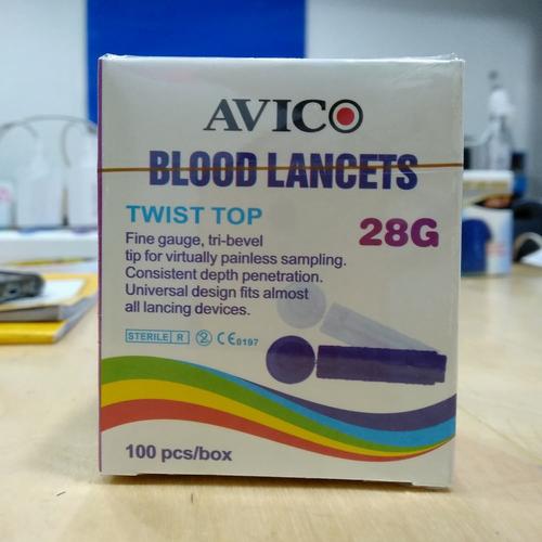 Jual Blood lancet Avico / jarum lancet / blood lancet untuk easy touch