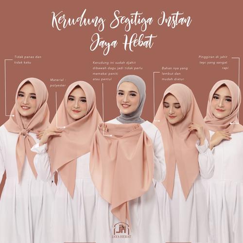 Foto Produk KERUDUNG SEGITIGA INSTAN HIJAB INSTAN KERUDUNG INSTAN JILBAB INSTAN dari jaya hebat