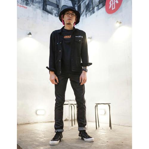 Foto Produk 313 Celana Panjang Jeans Pria Selvedge Slim Fit Raw Sanforized 14 OZ - 28 dari Papperdine Jeans