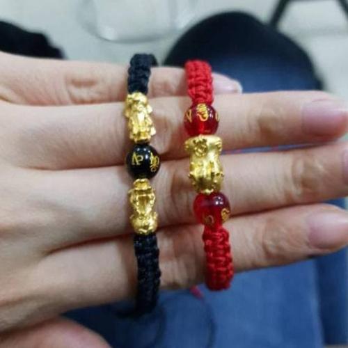 Jual Gelang Naga Pixiu Emas Asli 24k Hongkong Import Gelang Jillyn 24k Jakarta Barat Sunnyolsop13 Tokopedia