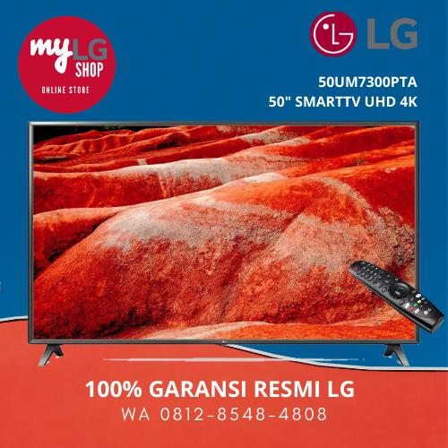 Jual Lg 50um7300pta 50um7300 50 Inch Uhd 4k Smart Thinq Ai Led Tv Jakarta Barat My Lg Shop Tokopedia