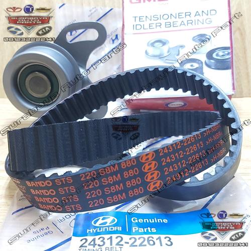 Jual Timing Belt Set Tensioner Hyundai Accent Verna Avega Getz Kota