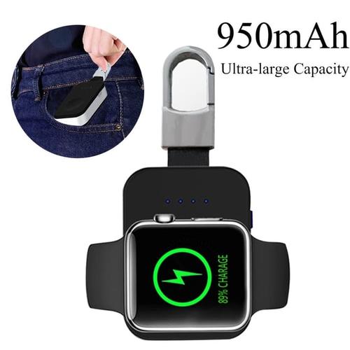 Jual Charger wireless mini portable apple watch iwatch 1 2 3 4 power bank -  Jakarta Barat - toko bossy | Tokopedia