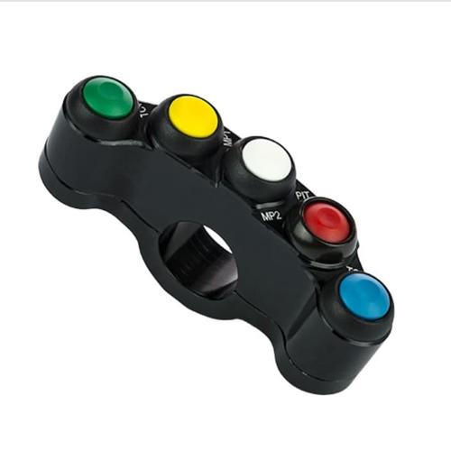 Jual Saklar Kiri Switch 5 Button Panel Accossato Racing ORI Italy