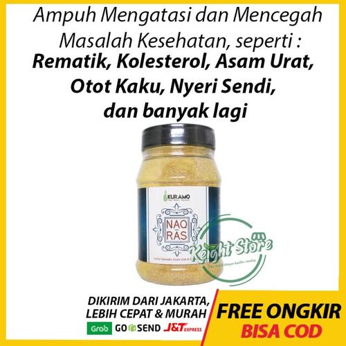 Foto Produk Kuramo Naqras Obat Herbal Asam Urat Rematik Kolesterol Radang Sendi dari Keight Store