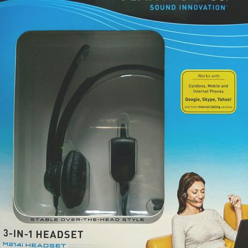 Gambar Plantronics M214i 3 in 1 headset dari tonorockstars Jakarta Barat Tokopedia