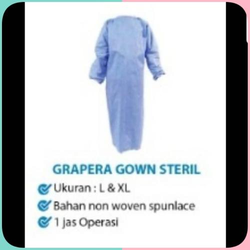 Foto Produk Grapera Gown Steril (Non Set) dari B'gen Official Store