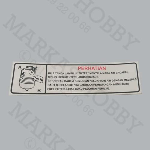 Jual Stiker Toyota Filter Diesel - Kab. Bandung - Markas Hobby | Tokopedia