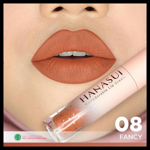 Jual Harga Terbaik Hanasui Mattedorable Lipcream No 8 Kota Bekasi Jonas English Tokopedia
