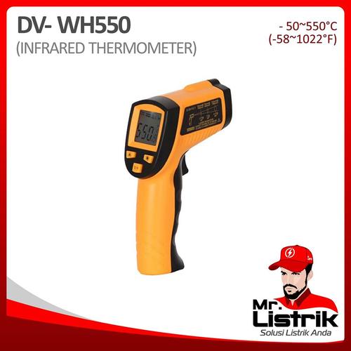 Gambar INFRA RED THERMOMETER -50-550 CELCIUS WH550 dari Mr Listrik undefined Tokopedia