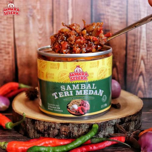 Foto Produk Sambal Teri Medan Sambel Ikan Teri Nasi Jawara Selera dari The Little Snacks