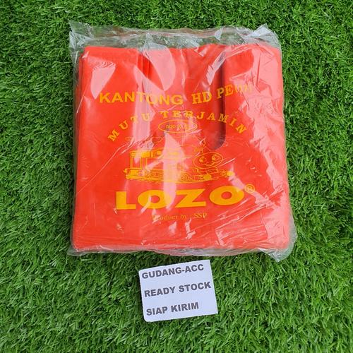 Foto Produk Kantong Plastik Kresek Lozo Tebal Merah Ukuran 17 24 28 35 40 50 Cm - Lozo Red 17cm dari ACC DEPOK