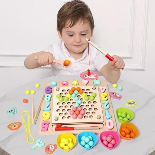 Foto Produk Mainan edukasi anak, mainan montesori 5 in 1 dari babybaobeishop