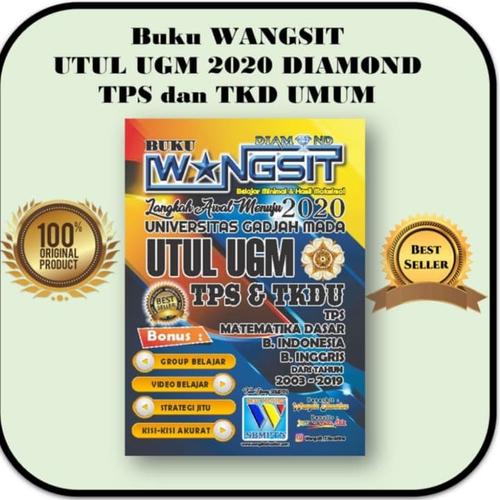 Jual Buku Wangsit Utul Ugm Tps Dan Tkdu Diamond Kota Cilegon Pejuang Sbmptn Tokopedia