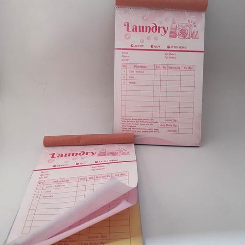 Foto Produk NOTA LAUNDRY RANGKAP 3 dari DNA Graphic
