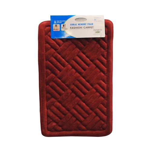 Foto Produk KESET MEMORY FOAM MAT 009R MAROON 50X80CM dari informa