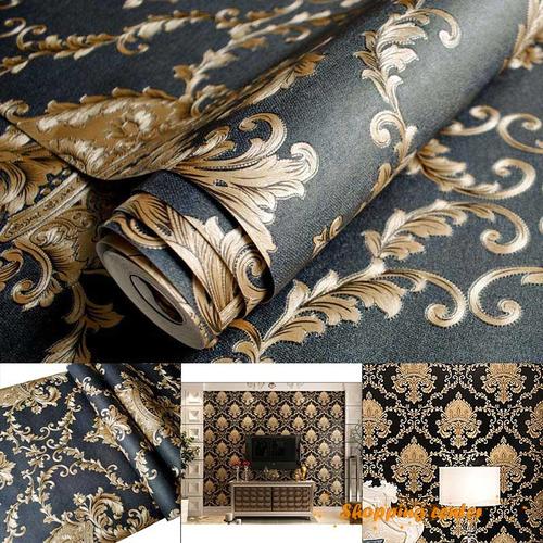 Jual Wallpaper Motif Timbul 3d Mewah Untuk Dekorasi Ruang Tamu Jakarta Selatan Toko Merdeka Store Tokopedia