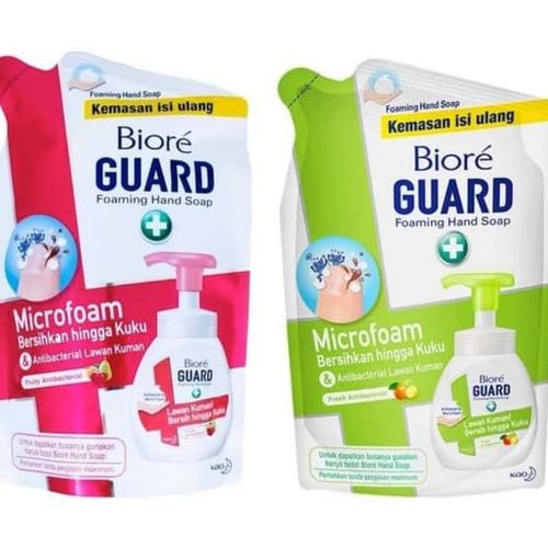 Foto Produk Biore Foaming Hand Wash Sabun Cuci Tangan 250ml Refill Antibacterial - hijau dari Yogieyo