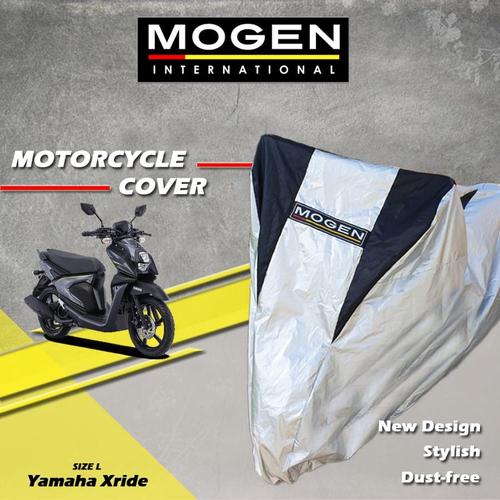 Jual Cover Motor Warna Silver / Sarung Motor Yamaha Xride Waterproof