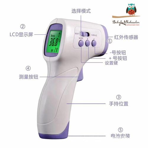 Foto Produk Thermometer baby infrared / termometer digital bayi dahi telinga dari BABYKU WHOLESALER