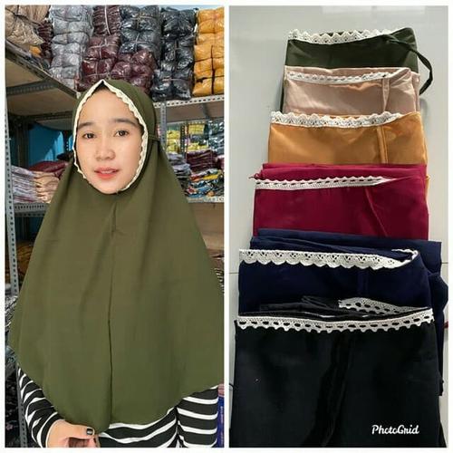 Jual Alazhar Renda Bergo Non Pet Hijab Jilbab Khimar Instant Hitam Kota Surakarta Produsen Seikova Tokopedia Jual aneka kerudung dan jilbab, anak dan dewasa. alazhar renda bergo non pet hijab jilbab khimar instant hitam