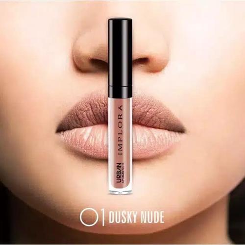 Foto Produk Lip Cream Implora Matte Lipstik Original BPOM - DUSKY NUDE dari ameera unique store